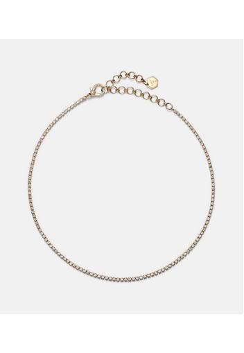 Choker in oro 18kt con diamanti