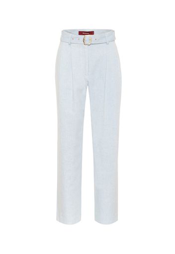 Pantaloni Blanche a vita alta