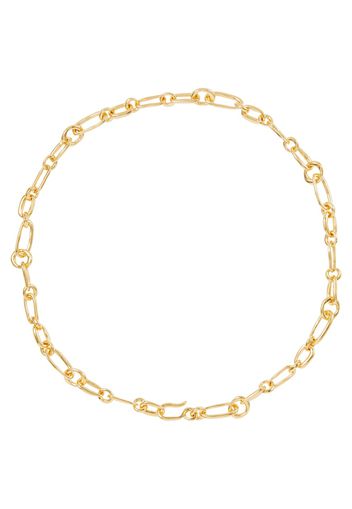 Orecchini a cerchio Donut in oro vermeil 18kt