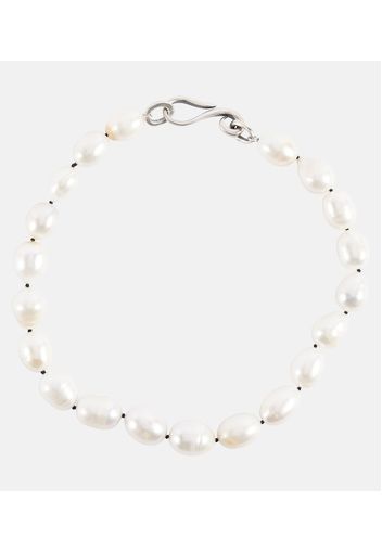 Choker Deco con perle