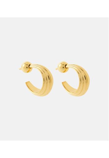 Orecchini a cerchio Blondeau Small in oro 18kt