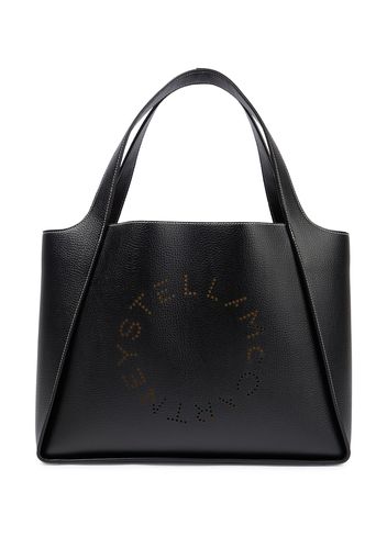 Borsa Stella Logo in similpelle