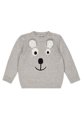 Baby - Pullover in cotone con ricamo