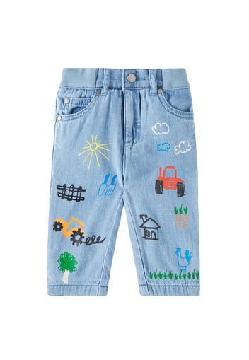 Baby - Jeans regular con stampa