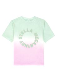 T-shirt in jersey di cotone tie-dye