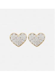 Orecchini You're Making Me Blush in oro 10kt con diamanti