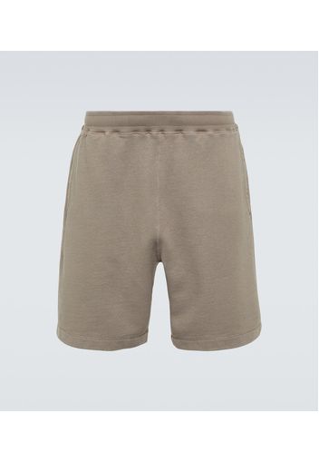 Shorts in pile di cotone