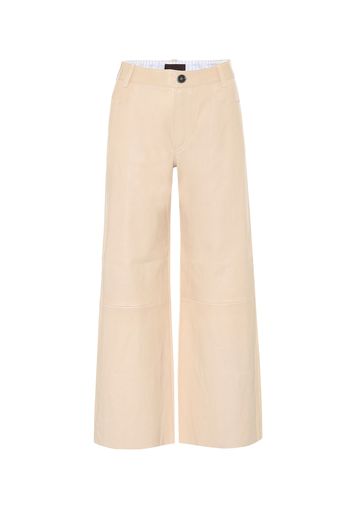 Pantaloni Lilou in pelle