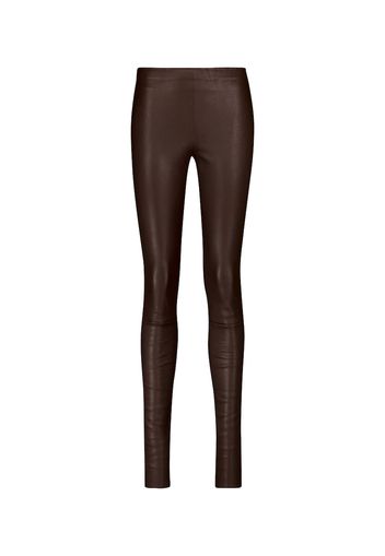 Leggings Carolyn in pelle