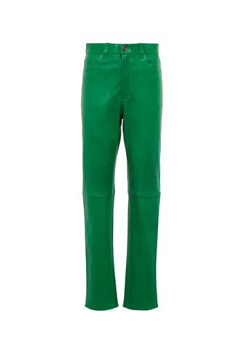 Esclusiva Mytheresa - Pantaloni Terry in pelle