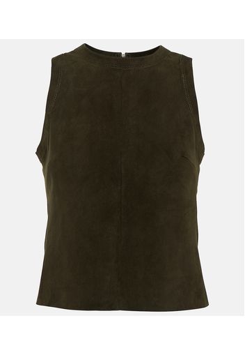 Tank top Pam in suede