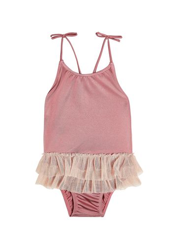 Costume intero Saint Tropez con tulle