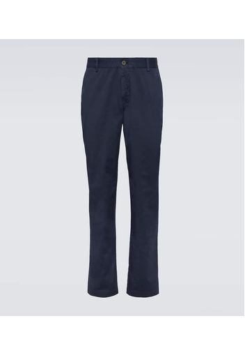 Pantaloni chino slim in twill di cotone