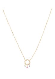 Collana in oro 18kt con zaffiri