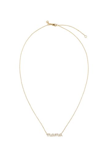 Collana Mama in oro 14kt con diamanti