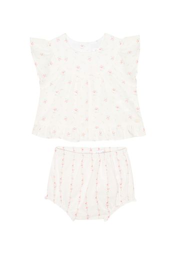 Baby - Abito e culottes con stampa a fiori