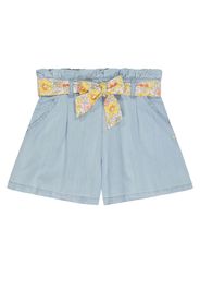 Shorts in chambray