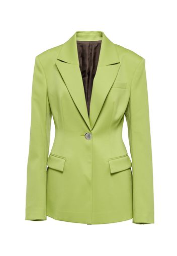 Blazer in gabardine di lana