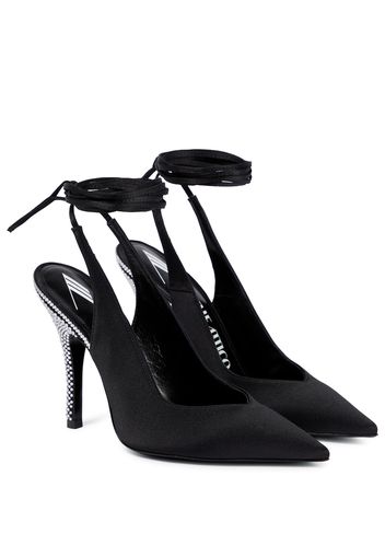 Pumps slingback Venus con cristalli