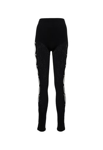 Leggings in pizzo