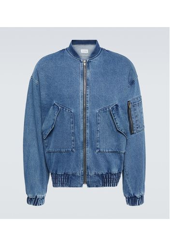 Bomber Cade in denim