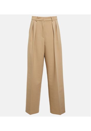 Pantaloni regular Corrin a pieghe