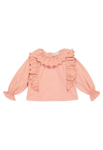 Baby - Blusa Manon in cotone con ricamo