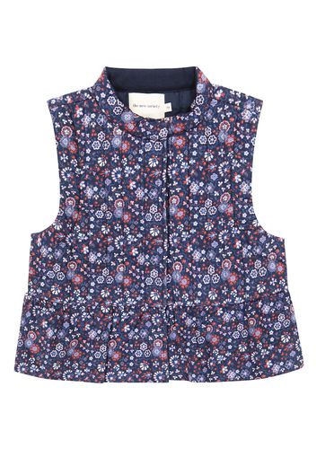 Gilet Felicity in cotone con stampa