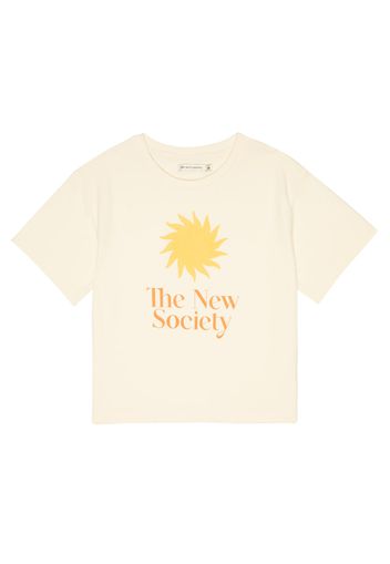 T-shirt Solare in cotone con stampa