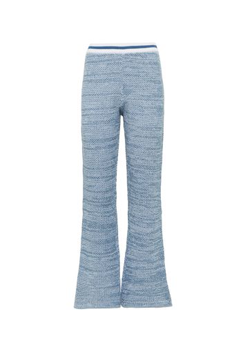 Pantaloni flared Azzurra Knit Venus