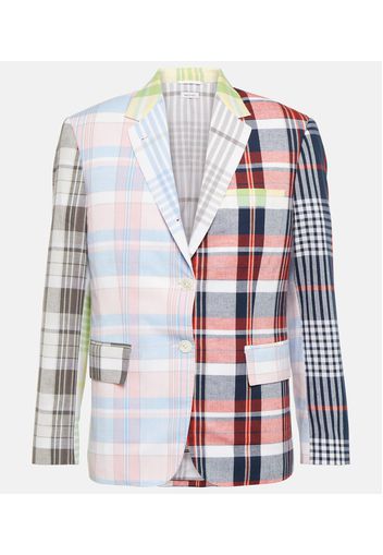 Blazer patchwork in cotone