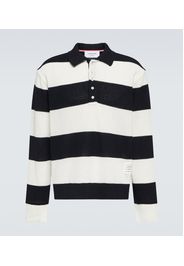 Polo in cotone a righe