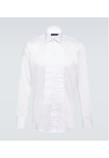 Camicia da smoking in misto cotone