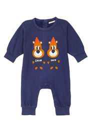 Baby - Jumpsuit corta Chamonix Twins in cotone