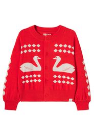 Cardigan Swans in cotone