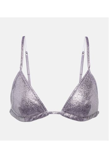 Bralette metallizzata