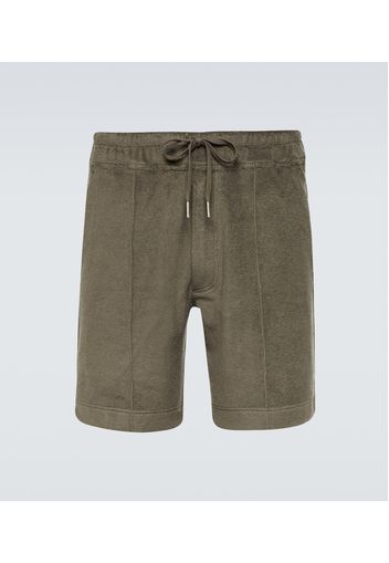 Shorts in spugna di cotone