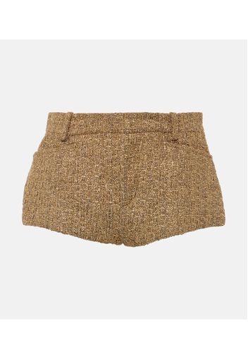 Shorts in tweed