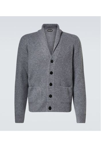 Cardigan in cashmere e seta