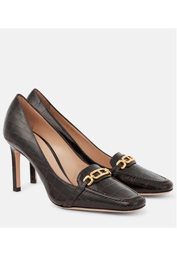 Pumps Whitney 85 in pelle stampata