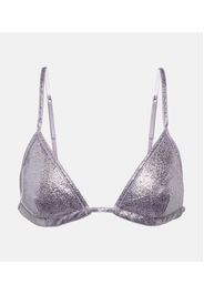 Bralette metallizzata