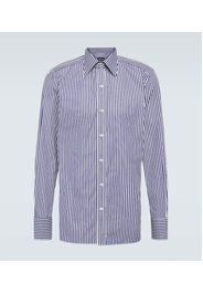 Camicia in cotone a righe