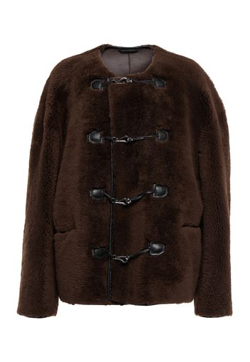 Giacca Teddy in shearling