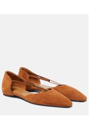 Ballerine T-Strap in suede