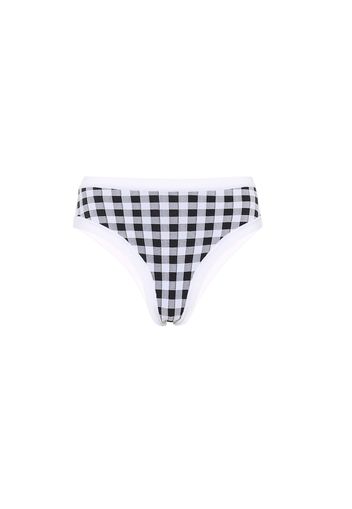 Slip bikini La Plage a quadretti