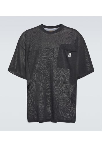 T-shirt oversize in maglia