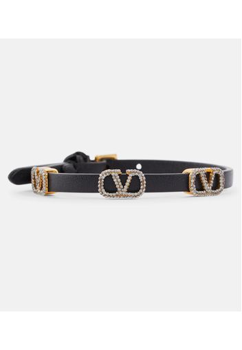 Bracciale VLogo in pelle