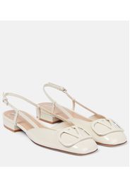 Pumps slingback VLogo Signature in vernice