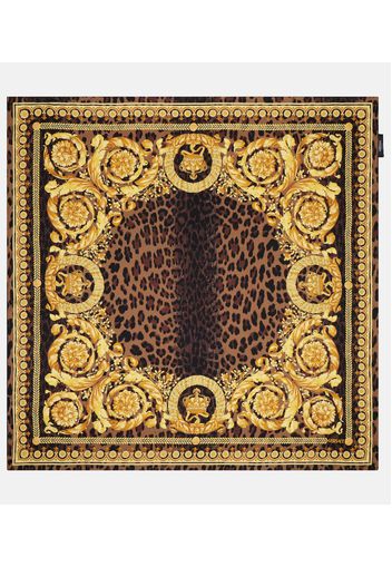 Foulard Wild Barocco in twill di seta