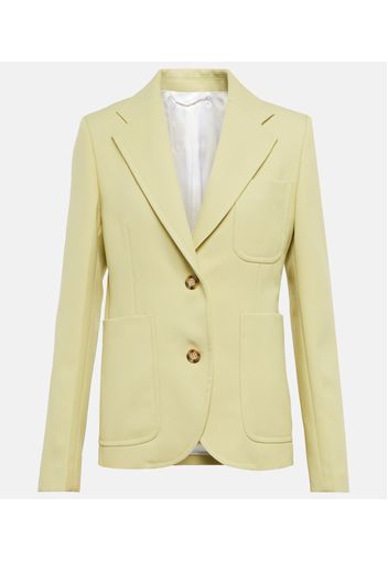 Blazer monopetto in gabardine